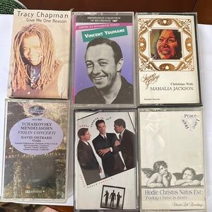 6 cassettes